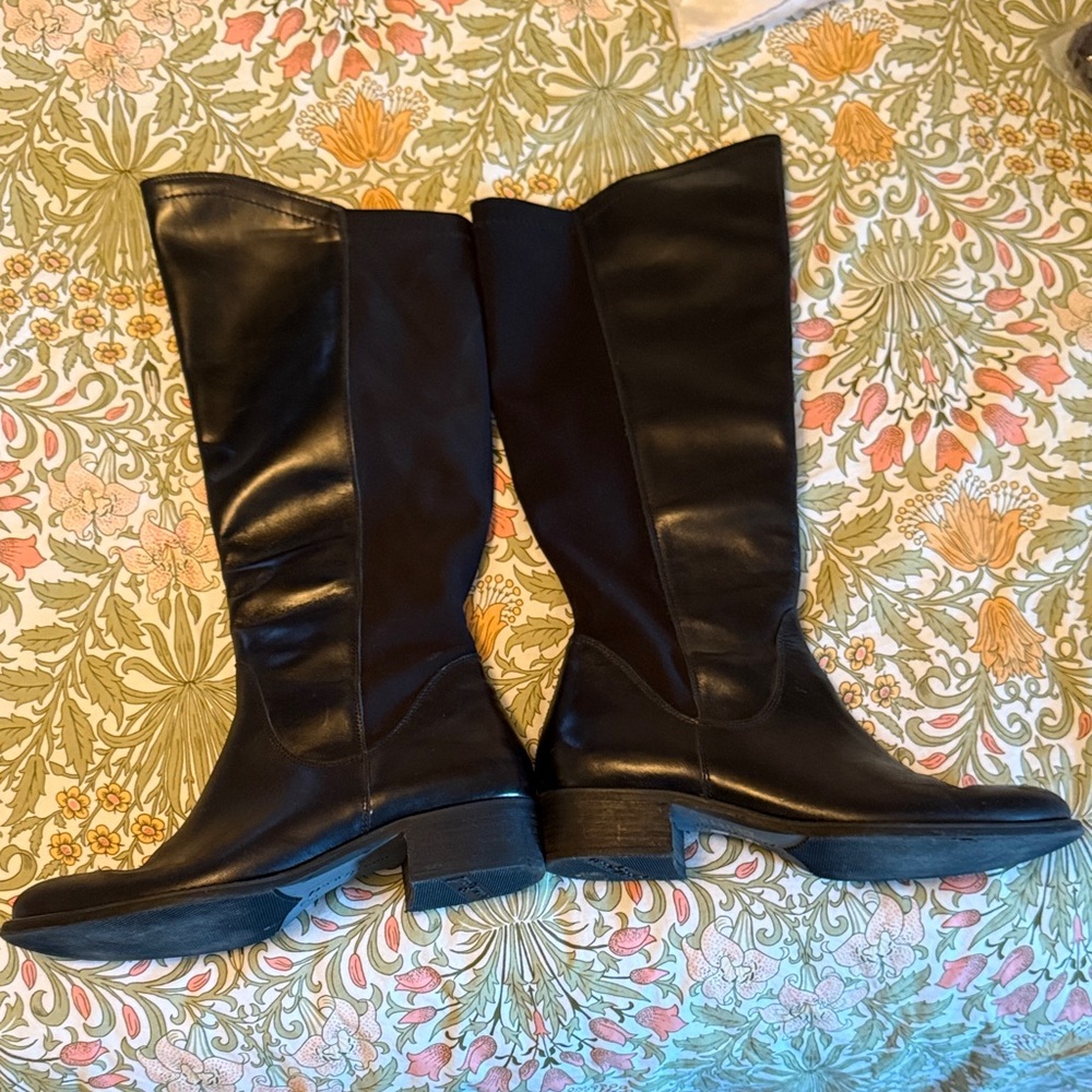 Paul Green Black Over-the-Knee Riding Boots